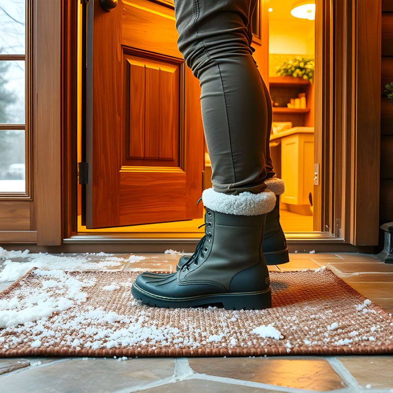 Le cycle complet d’un tapis loué : de votre entrée au lavage industriel